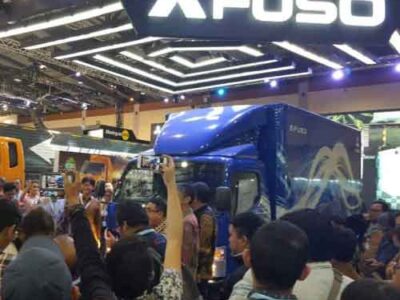 GIICOMVEC 2020 – Mitsubishi Fuso Luncurkan Varian Fighter Terbaru dan Pamerkan Truk Listrik eCanter