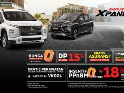 Diskon Insentif PPnBM 100%, Cek Promo dan Harga Mobil Mitsubishi Juli 2021